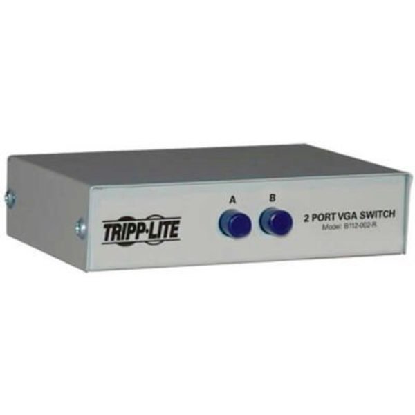 Tripp Lite Tripp Lite 2-Port Manual VGA/SVGA Video Switch B112-002-R